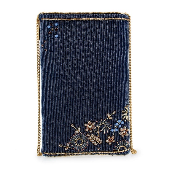 Mary Frances Fairy Dust Hand Beaded Crossbody Clutch Phone Bag Purse - Picture 2 of 7